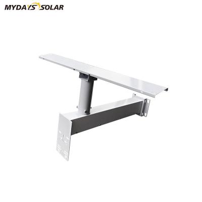 China 30W 60W 80W Mydayssolar Customized Installation Pole 20W30W Galvanized Sheet Solar Panel Adjustable Mounting Bracket for sale