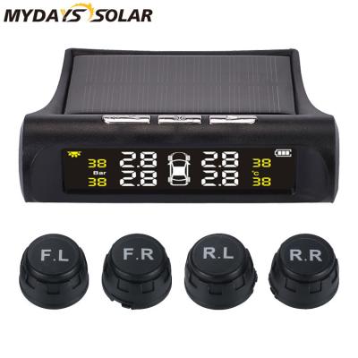 China ABS Mydayssolar Easy Install Aftermarket Car Universal Radio Solar Tire Pressure Monitoring System for sale