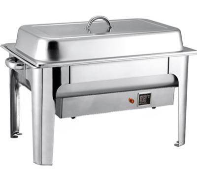 China 62*35*33CM Stainless Steel Chafing Dish Beetle Electric Buffet Food Warmer for sale