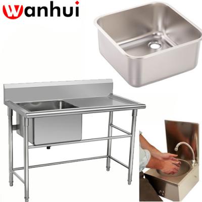 China Square Wholesale Price Hotel Restaurant Equipment Round Stainless Steel Work Bench Work Table for sale