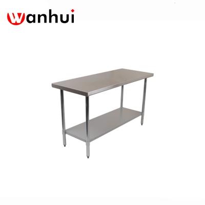 China Restaruant Commerical Kitchen Equipment Stainless Steel Worktable Food Table For Restaurant for sale