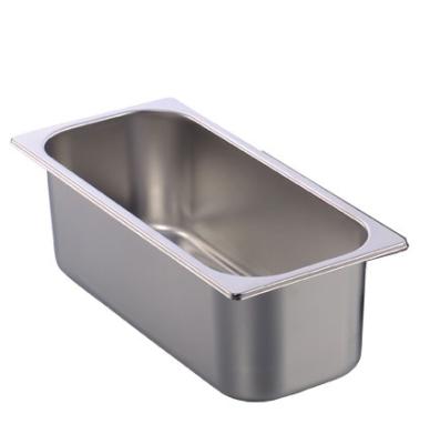 China Standard Stainless Steel 13L 5L Ice Cream Pan Ice Cream Container for sale