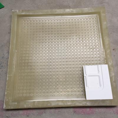 China Modern rubber mold for making gypsum ceiling tiles for sale