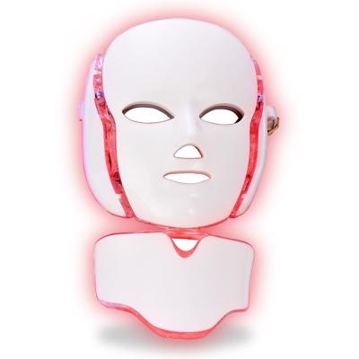 China Pigment Removal Facial Skin Beauty Therapy 7 Colors Led Photon Full Wireless New Design Face Mask for sale