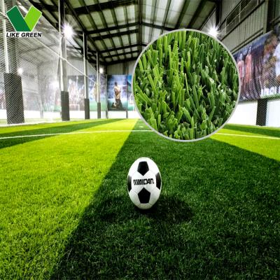 China Sports Soccer Field Fake Football Artificial Grass Synthetic Field Mat For Indoor Soccer for sale