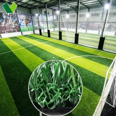 China Artificial indoor football field grass sintetico cancha de para futbol field turf for sale