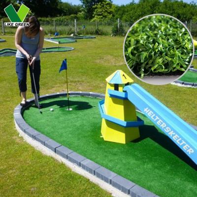 China Various Golf Courses Grass Lawn Golf Putting Green Tee Level Artificial Turf For Outfoor Mini Golf Courses for sale