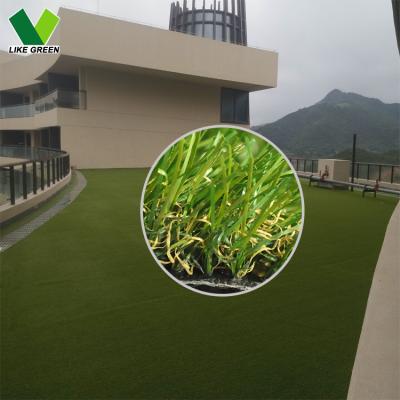 China Garden Decoration Pet Mat Laying Artificial Grass Landscaping Garden Artificial Grass Over Concrete Mats Recycled Marked Lawns for sale