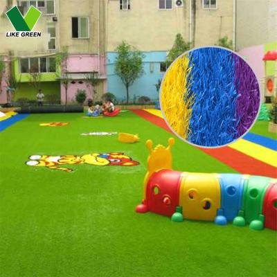 China Kids Playground Kids Grass Friendly School Turf Student Artificial Lawn For Children for sale