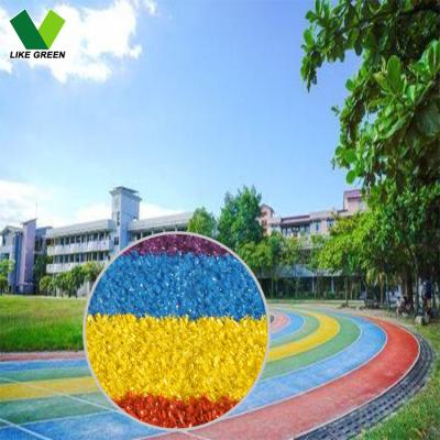 China Park Fitness Trails Rainbow Artificial Lawn Customed DIY Grass Mats Fesque Turf Mats for sale