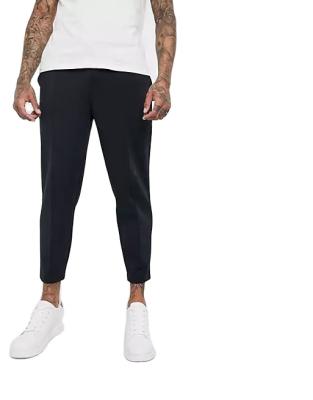 China Cheap Wholesale Customized Label Anti-pilling Mens Cotton French Terry Designed Taper Cuffed Sweatpants for sale