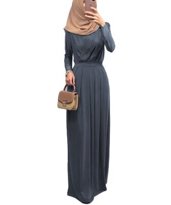 China New Style Middle Eastern Arab Muslim Long Maxi Muslim Dress Anti-Static Express Hot Selling From Amazon Ebay for sale