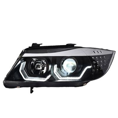 China Car Styling Headlights For BMW 3 Series E90 318 320 325 2005-2012 Moving Turn Signal Front Lamp Auto Assembly 3 (E90) LED DRL Headlights for sale