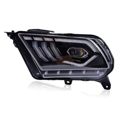 China Car Dynamic Turn Signal Light Head Assembly For Mustang 2005-2009 Ford Mustang LED DRL Dual Beam Headlight Accessories Automotive for sale