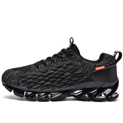 China Anti-static net material outdoor fabric sale high quality solid color running shoes for man for sale