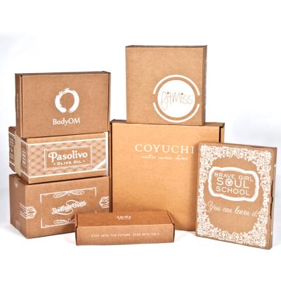 China Recycled Economical Packaging Materials Corrugated Cardboard Shipping Box With Divider Insert for sale