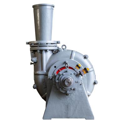 China Auto industry rubber lined mud pump for silica sand mining processing mud gravel pump river sand pumping machine for sale