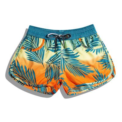 China QUICK-DRY women's version beach water park swimming seaside loose trunks surfing five-point shorts couple beach pants for sale