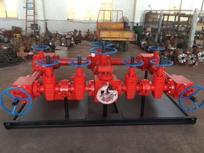 China DD-NL Material Class API Diverter Manifold With Hydraulic Gate Valve for sale