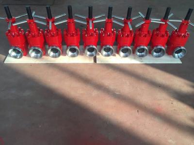 China Red API 6A Mud Gate Valve , 2