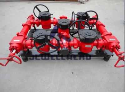 China 5000 Psi Wellhead Manifold PSL 3 Production Level API 16C 3 1/8