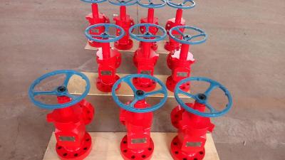 China Anti Rust Wellhead Xmas Tree Valve / API 6A Welded Oil And Gas Choke Valve for sale