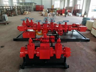 China Skid Mounted Choke Manifold API 16C Wellhead Manifold for sale