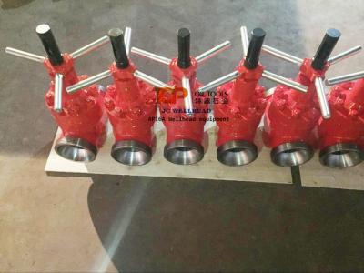 China Wellhead Flow Control Mud Gate Valve Threaded Connection for sale