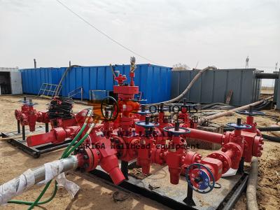 China API 16C DD Wellhead Manifold 5000psi High Pressure Manifold for sale