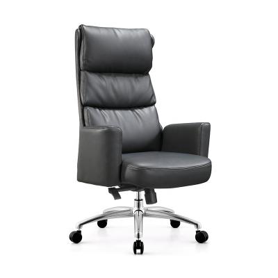 China (Height) Adjustable Rotation Ergonomic Leather Chair for sale