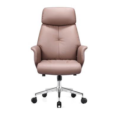 China Stuff (Height) Adjustable Ergonomic Leather Office Chair Executive Work Chair for sale