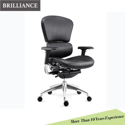 China High Back Modern Executive Ergonomic Office Leather Chair for sale