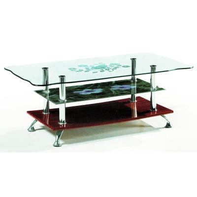 China Modern glass coffee table cofe table for sale