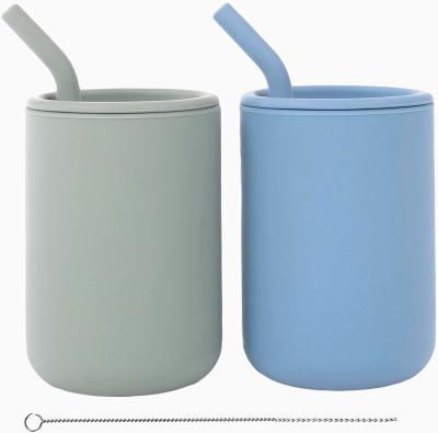 China De duurzame Kop van het Siliconesippy van BPA Vrije, Lekvrije Silicone Opleidingskoppen Te koop