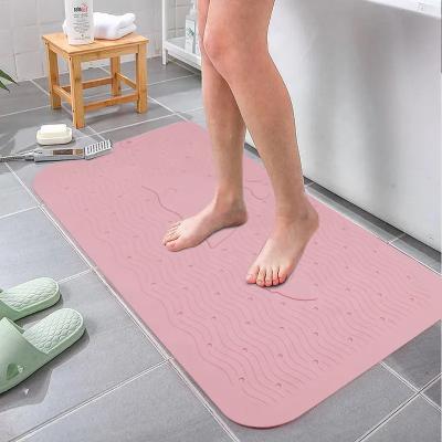 Cina Non doccia lavabile Mat Odorless Nontoxic BPA del silicone di slittamento libero in vendita