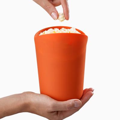 Cina Fashion Collapsible Silicone Popcorn Popper Lavatrice di piatti cassaforte in vendita