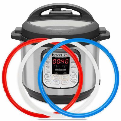 China Silicone Instant Pot 2 Pack Sealing Ring 3 QT 5QT 6QT 8QT For 6 Qt Power Cooker Inner Pot Seal zu verkaufen