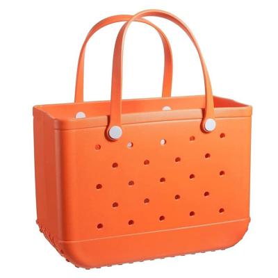 China Waterproof Beach Tote Bag, Washable Anti-tip Durable Beach Storage Basket for sale