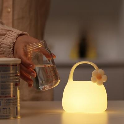 China Waterproof Silicone Night Light 109g Squishy Night Light for Kids Rechargeable for sale