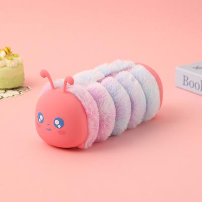 Cina Stile di cartone animato Carina Bambola di peluche Portafogli Silicone Tassa di trucco senza sapore per carta in vendita