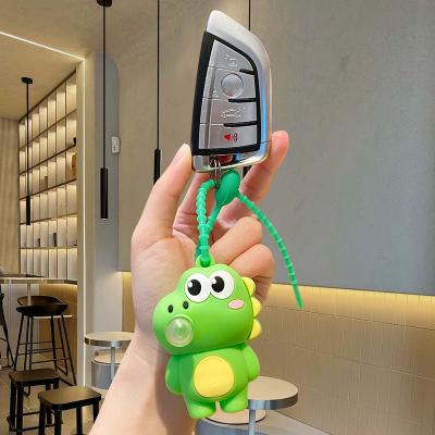 China Soft Silicone Cartoon Keychain Perfect Accessory for Women's Wristlets for sale