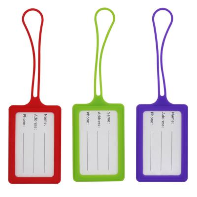 China Customized Bright Luggage Tags Lightweight Name Tags for Kids' Suitcases and Bags for sale