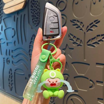 Κίνα Ελαφριά Σιλικόνη Custom Keychain Μαντάμ Ατσάλινο Κλειδί Για Φαιστικές Τσάντες Πορτοφόλι Χερσαίο προς πώληση
