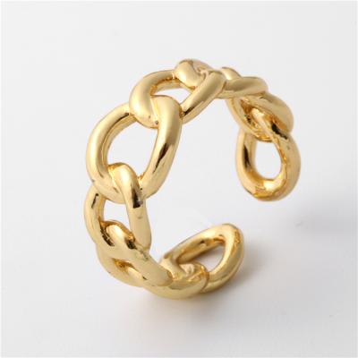 China Fashionable Finger Ring Fashion Open Ring Jewelry European and American CIA Men and Women for sale