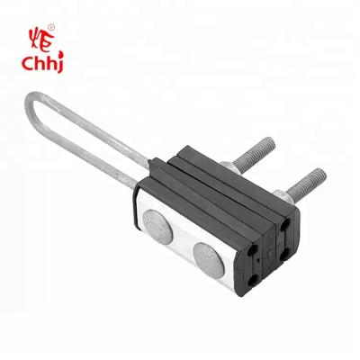 China High Quality 4 Core Wire Tension Cable Anchor 2 or 4 Core Overhead Cable Anchoring Clamp for sale