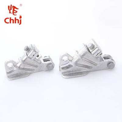 China Overhead Power Line Fittings NEK Stuck Type Tension Clamp For Aluminum Insulation And Conductors for sale