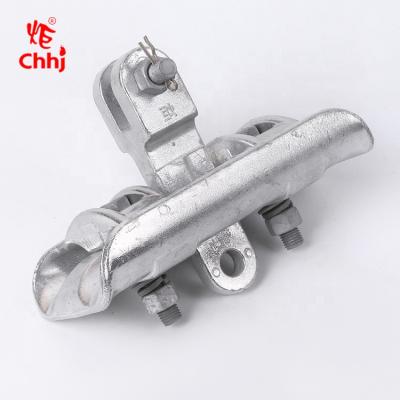 China Overhead Power Line Fittings XTS Aluminum Alloy Suspension Clamp For Twin Jumper Conductor for sale