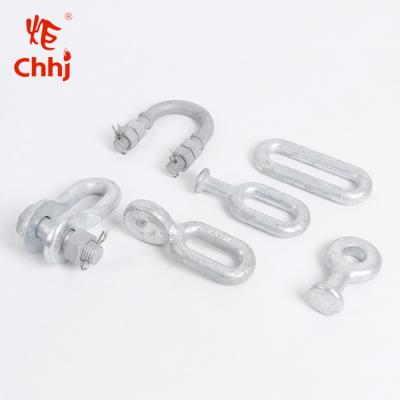 China Electric Power Link Fitting Top Quality U Types Of Line Hardware / Eye Clevis / Ball Orbit Fittings for sale