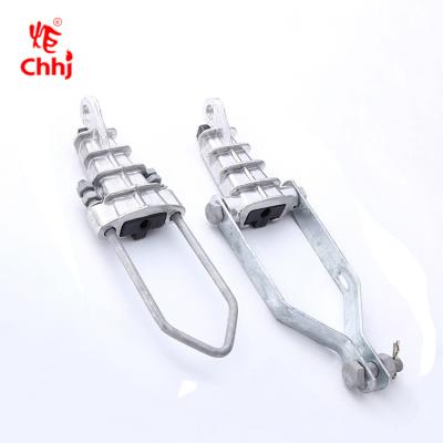 China Good Quality NXJ1 Alloy Aluminum Cuneiform Overhead Power Line Fittings Wire Anchoring Clamp for sale