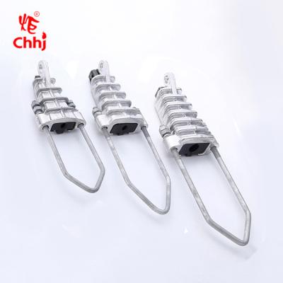 China Overhead Power Line Wedge Fittings NXJ Rod Aluminum Alloy Cable Fitting Wire Anchoring Clamp for sale